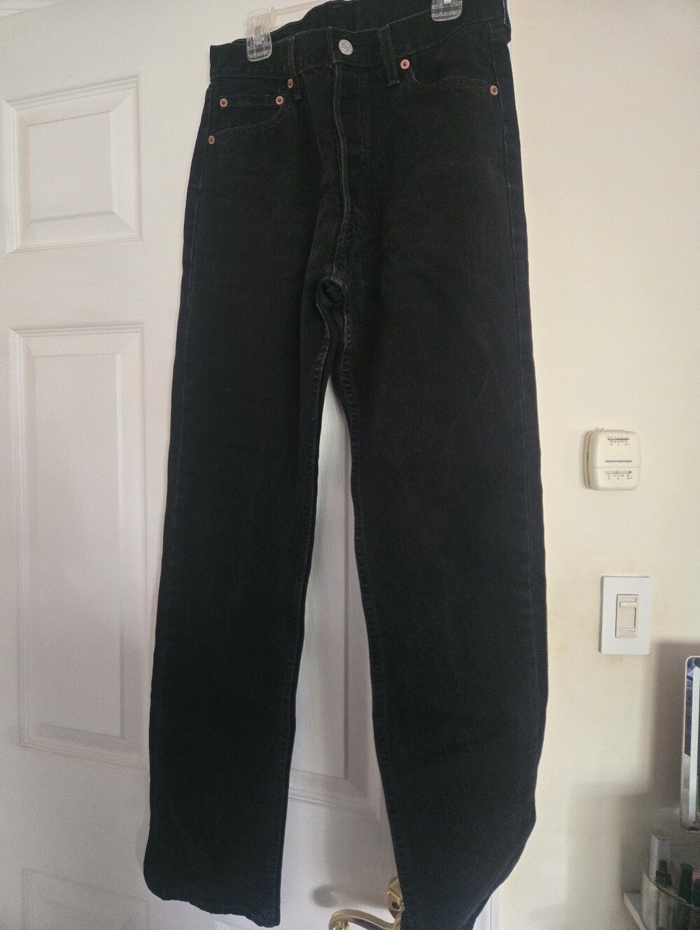 Levi's Men's Black Straight-Leg Chinos